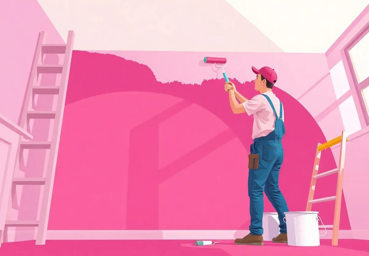 Peintre Ramonville-Saint-Agne 31520 en intervention sur un chantier